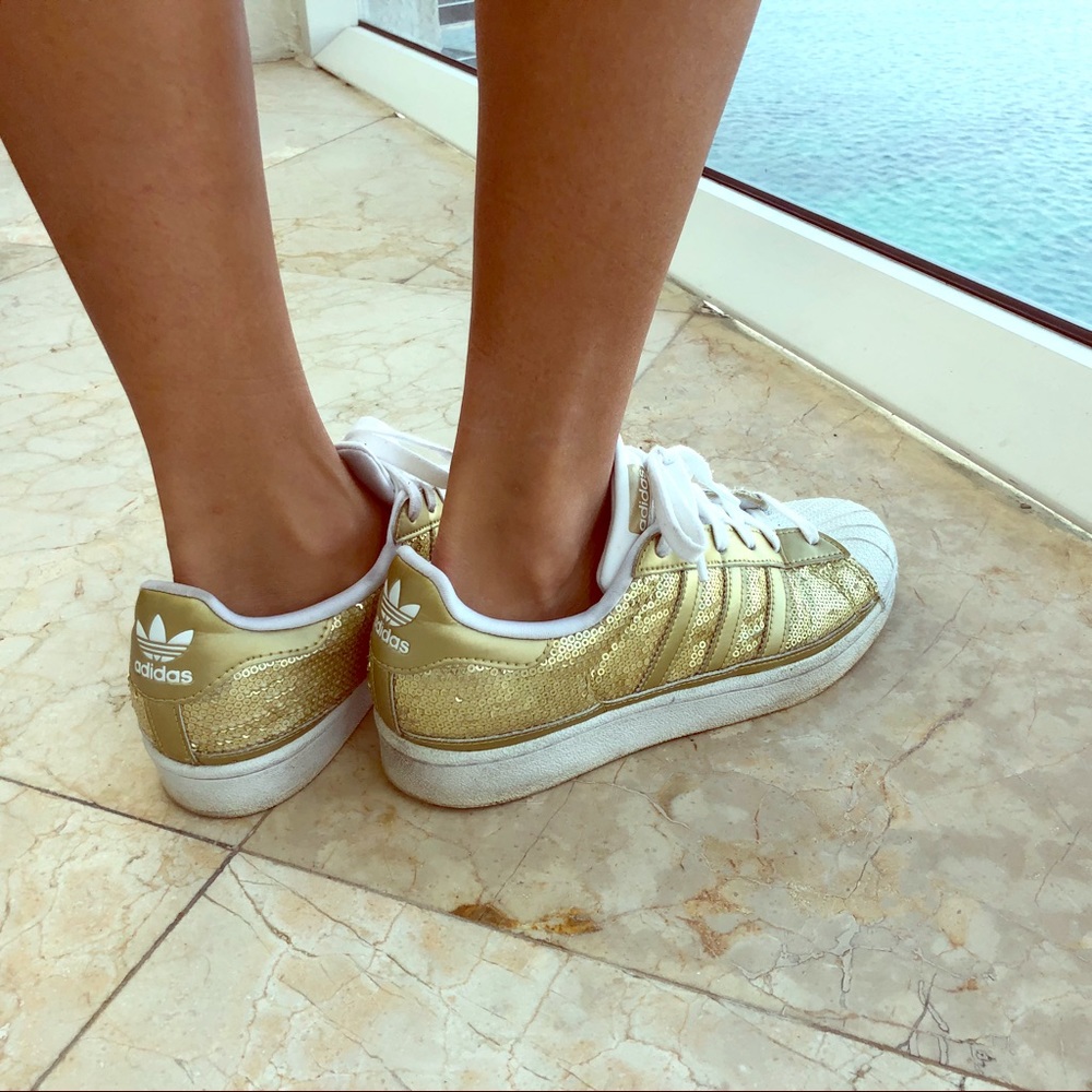 Adidas sneakers!